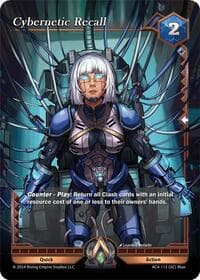 Cybernetic Recall - Genesis Returns - Alpha Clash card