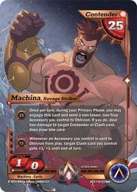Machina, Savage Striker - Genesis Returns - Alpha Clash card