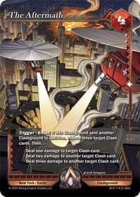 The Aftermath - Genesis Returns - Alpha Clash card
