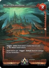 War's Dominion - Genesis Returns - Alpha Clash card