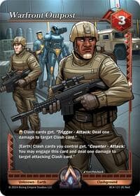 Warfront Outpost - Genesis Returns - Alpha Clash card