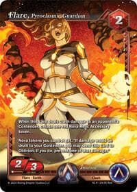 Flare, Pyroclasmic Guardian - Genesis Returns - Alpha Clash card