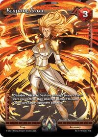 Erupting Force - Genesis Returns - Alpha Clash card