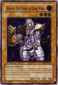 Broww, Huntsman of Dark World (UTR) - Elemental Energy - YuGiOh card