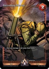 Incoming Mortar - Genesis Returns - Alpha Clash card
