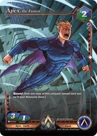 Apex, the Fastest - Genesis Returns - Alpha Clash card
