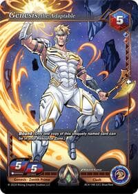 Genesis, the Adaptable - Genesis Returns - Alpha Clash card