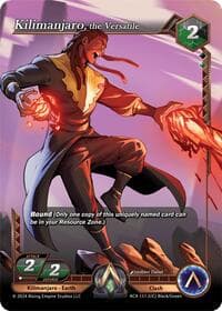 Kilimanjaro, the Versatile - Genesis Returns - Alpha Clash card