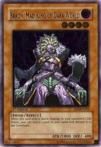 Brron, Mad King of Dark World (UTR) - Elemental Energy - YuGiOh card