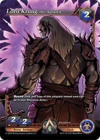 Lord Krung, the Agitated - Genesis Returns - Alpha Clash card