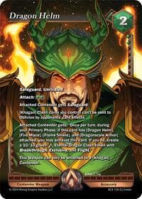 Dragon Helm - Genesis Returns - Alpha Clash card