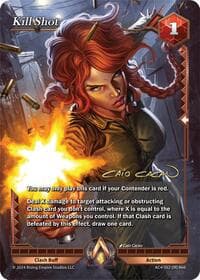 Kill Shot (Iconic Rare) - Genesis Returns - Alpha Clash card