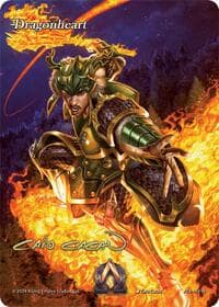 Dragonheart (Iconic Art) - Genesis Returns - Alpha Clash card