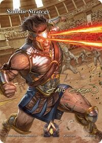 Sadistic Strategy (Iconic Art) - Genesis Returns - Alpha Clash card