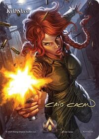 Kill Shot (Iconic Art) - Genesis Returns - Alpha Clash card