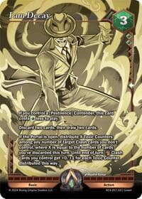 I am Decay (Gold) - Genesis Returns - Alpha Clash card