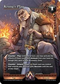 Krung's Plan - Genesis Returns - Alpha Clash card