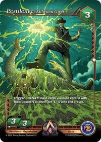 Pestilence, Afflicition Giver - Genesis Returns - Alpha Clash card