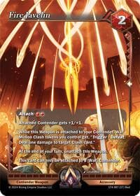 Fire Javelin - Genesis Returns - Alpha Clash card