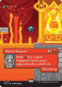 Mana Geyser - Secret Lair Drop Series - Magic: The Gathering card