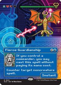 Fierce Guardianship - Secret Lair Drop Series - Magic: The Gathering card