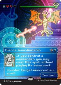 Fierce Guardianship (Rainbow Foil) - Secret Lair Drop Series - Magic: The Gathering card