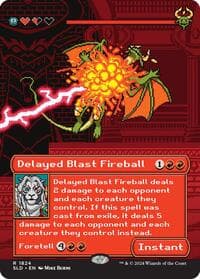 Delayed Blast Fireball - Secret Lair Drop Series - Magic: The Gathering card