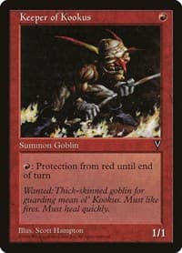 Keeper of Kookus - Visions - Magic: The Gathering card