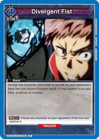 Divergent Fist - UE03ST: Jujutsu Kaisen Starter Deck - Union Arena card