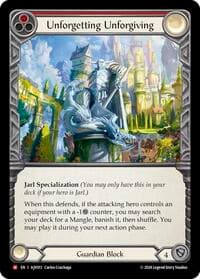 Unforgetting Unforgiving - Armory Deck: Jarl Vetreidi - Flesh and Blood TCG card