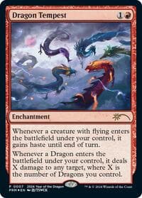Dragon Tempest (Year of the Dragon 2024) - Standard Showdown Promos - Magic: The Gathering card