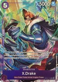 X.Drake (Premium Card Collection -Best Selection Vol. 2-) - One Piece Promotion Cards - One Piece Card Game card