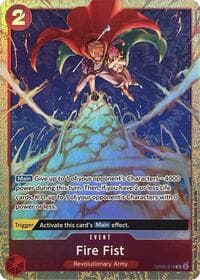 Fire Fist (Premium Card Collection -Best Selection Vol. 2-) - One Piece Promotion Cards - One Piece Card Game card