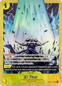 El Thor (Premium Card Collection -Best Selection Vol. 2-) - One Piece Promotion Cards - One Piece Card Game card