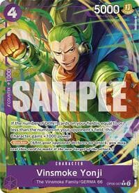 Vinsmoke Yonji (OP06-067) (Alternate Art) - Premium Booster -The Best- - One Piece Card Game card