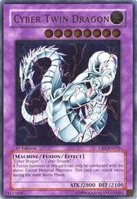 Cyber Twin Dragon (UTR) - Cybernetic Revolution - YuGiOh card