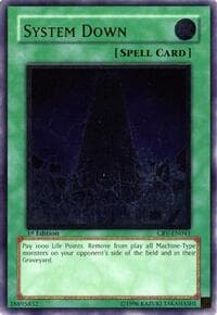 System Down (UTR) - Cybernetic Revolution - YuGiOh card