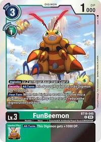 FunBeemon - BT19-045 - Release Special Booster 2.0 - Digimon Card Game card
