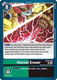 Hornet Eraser - Release Special Booster 2.0 - Digimon Card Game card