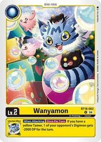Wanyamon - Release Special Booster 2.0 - Digimon Card Game card