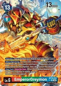 EmperorGreymon (Alternate Art) - Release Special Booster 2.0 - Digimon Card Game card
