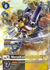 MetalKabuterimon (Alternate Art) - Release Special Booster 2.0 - Digimon Card Game card