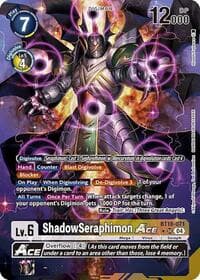 ShadowSeraphimon ACE (Alternate Art) - Release Special Booster 2.0 - Digimon Card Game card