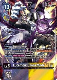 Lucemon: Chaos Mode (Alternate Art) - Release Special Booster 2.0 - Digimon Card Game card