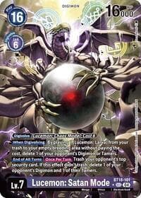 Lucemon: Satan Mode (Alternate Art) - Release Special Booster 2.0 - Digimon Card Game card