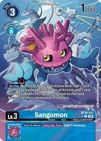 Sangomon (Alternate Art) - Release Special Booster 2.0 - Digimon Card Game card