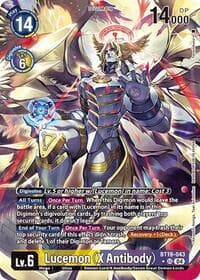 Lucemon (X Antibody) (Alternate Art) - Release Special Booster 2.0 - Digimon Card Game card