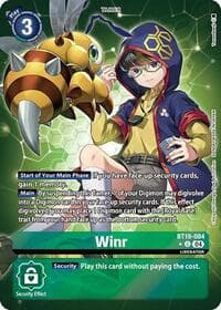 Winr (Alternate Art) - Release Special Booster 2.0 - Digimon Card Game card