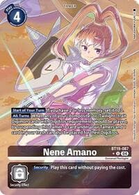 Nene Amano (Alternate Art) - Release Special Booster 2.0 - Digimon Card Game card