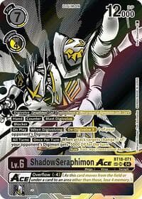 ShadowSeraphimon ACE (Textured) - Release Special Booster 2.0 - Digimon Card Game card
